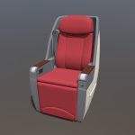 Train seat 016