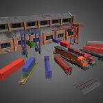 Trains Pack for Game Dev