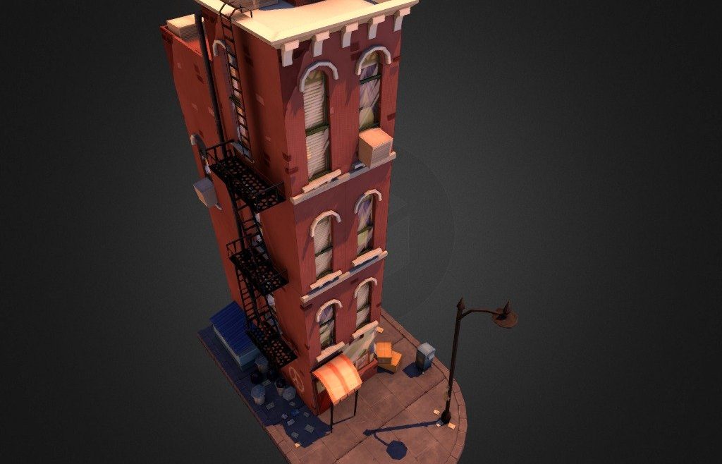 urban toon city wip.thumb