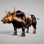 WallStreet Bull Sculpture