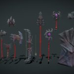 Fantasy Weapon Stone set