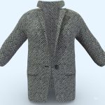 Female Oversize Short Winter Coat