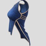 Female Side Slits Long Back Top