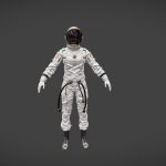 Female Space Suit