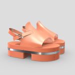 High Platform Flat Sandals