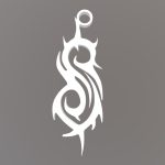 3D printable slipknot keychain