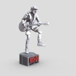 Angus Young – ACDC 3D Printable