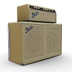 Blonde Vintage 1964 Fender Bassman 6G6B Tube Amp