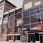 Commercial Building Facade 07