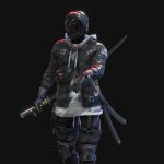 Cyberpunk Azura Robot