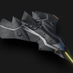 E 201 S sci fi Scout ship