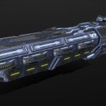 Enkar Republic Battleship Gastekan
