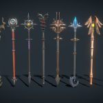 Fantasy Staff Set 05