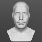 Freddie Mercury bust for 3D printing