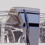 Futuristic Architectural Dome Interior 15