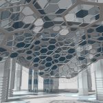 Futuristic Architectural Structure 16