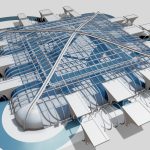 Futuristic Architectural Structure