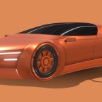 Futuristic Car 17