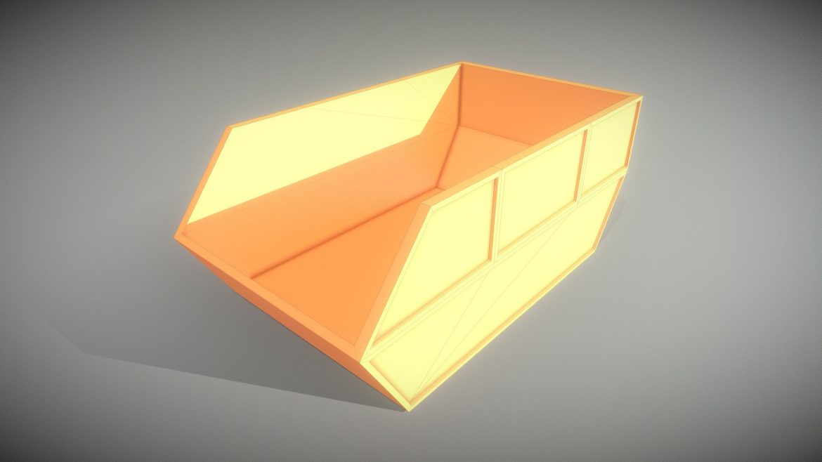 lowpoly rubbish container.thumb