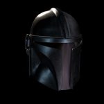 (New) Mandalorian Helmet.