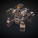 Mech Constructor: Heavy Spider (Animated)