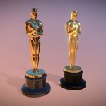 Oscar Academy Award – Low Polygon Oscars