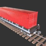 Platform Wagon with Container
