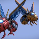 Solar Sails Swarmicon spaceship