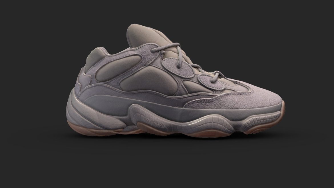 adidas yeezy 500 scan in 900k poly with extras.thumb
