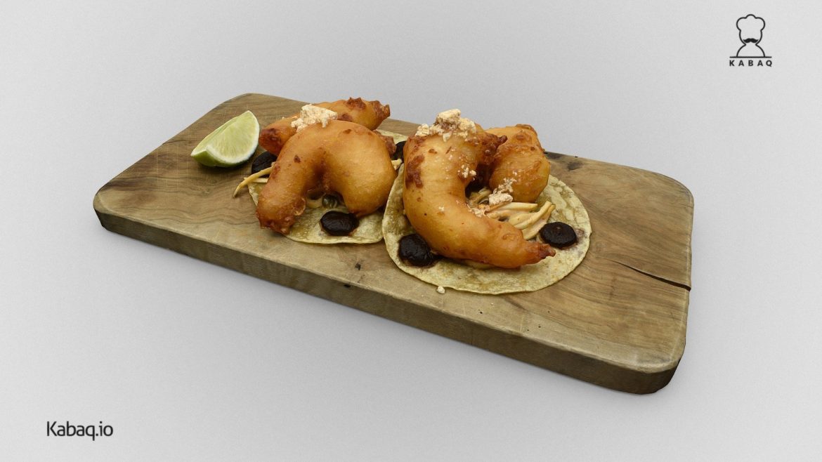 alta calidad crispy temura shrimp tacos.thumb