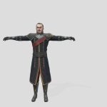 Aristocratic Royal Victorian Character LowPoly