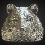 Bear Head – 3D Printable