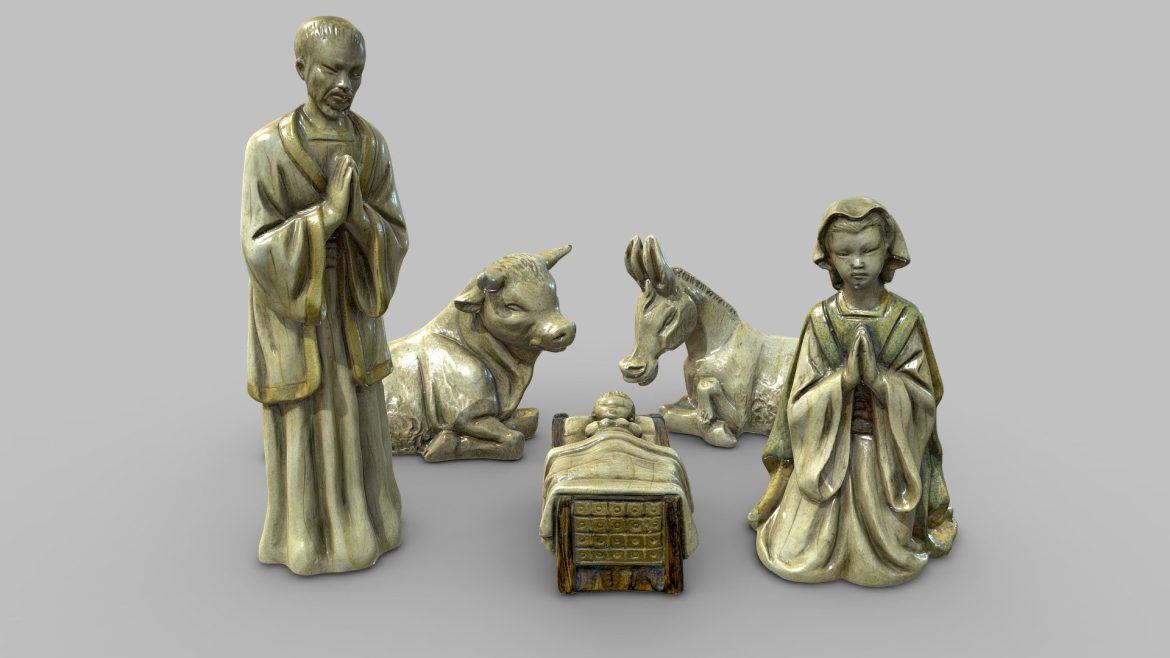 ceramic nativity scene belen porcelain figurines.thumb 1
