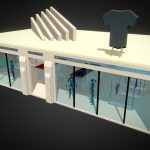 Clothing Store (Low Poly Style)