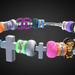 Custom Bracelet with Designer Diamond Charms