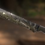 Damascus Tanto Machete