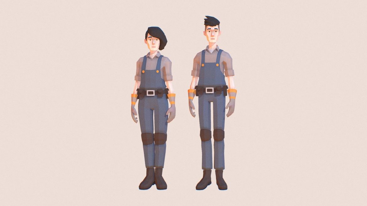 engineers lowpoly characters.thumb
