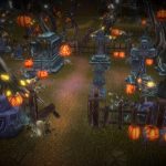 Halloween Cemetery Set