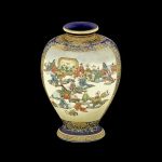 Japanese satsuma vase.