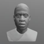 Jay-Z bust for 3D printing