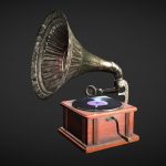 Old Russian Gramophone
