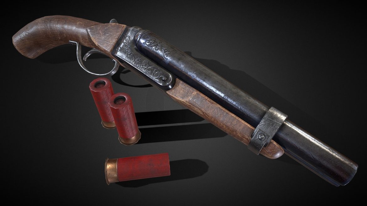 ornate sawn off shotgun.thumb 1