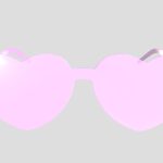 Pink Heart Glasses