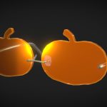 Pumpkin Neon Sunglasses