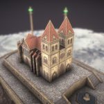 Sky Cathedral – Low Poly Environment