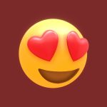 😍Smiling Face with Heart Eyes Emoji