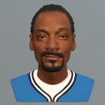 Snoop Dogg bust for full color 3D printing