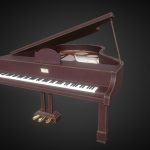 Stylized Grand Piano