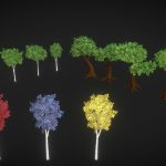 Stylized Trees Asset Pack