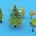 Stylized Trees Bundle 01
